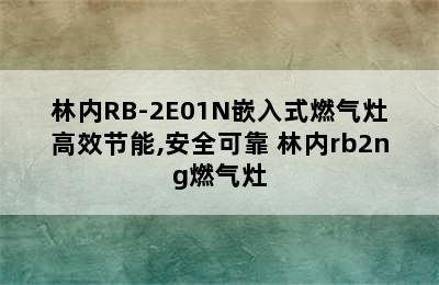 林内RB-2E01N嵌入式燃气灶高效节能,安全可靠 林内rb2ng燃气灶